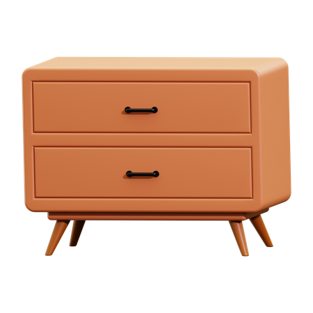 Beside cabinet  3D Icon