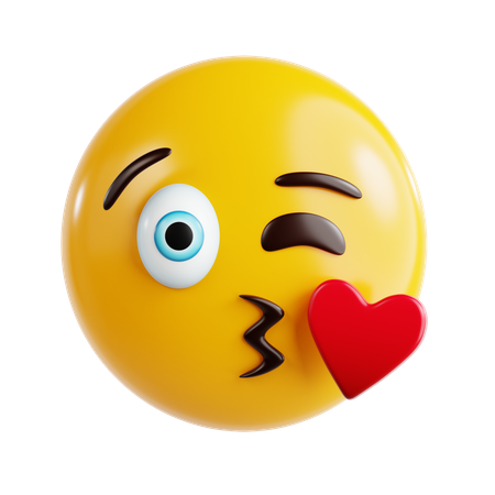 Emojis de besos  3D Icon