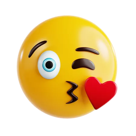 Emojis de besos  3D Icon