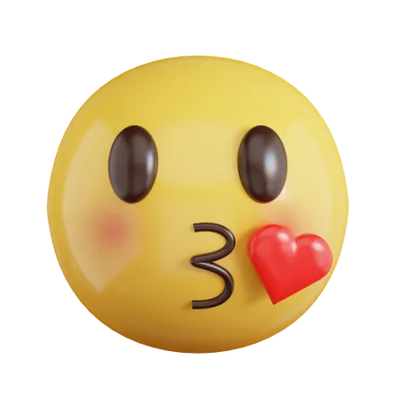 Emojis de besos  3D Icon