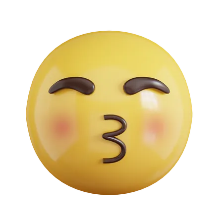 Emojis de besos  3D Icon