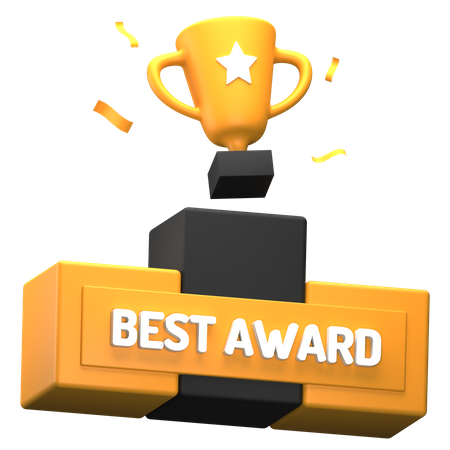 Best Award  3D Icon