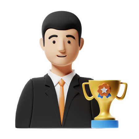 Best Businessman  3D Icon