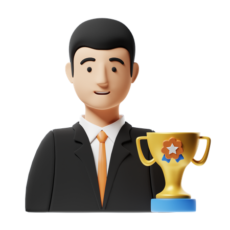 Best Businessman  3D Icon