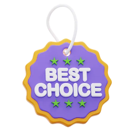 Best Choice  3D Icon