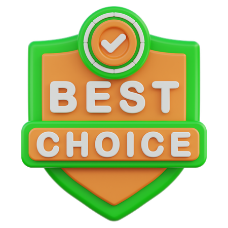 Best Choice  3D Icon