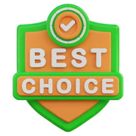 Best Choice  3D Icon