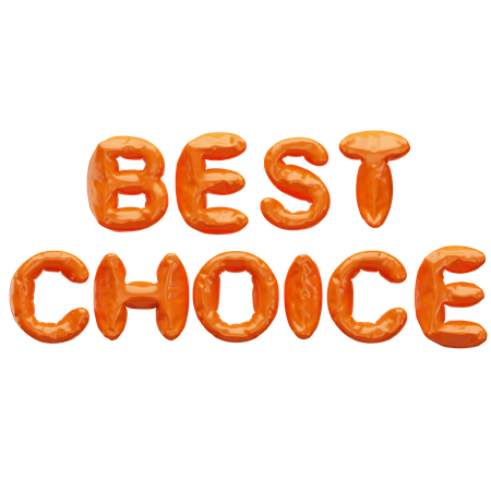 Best Choice  3D Icon