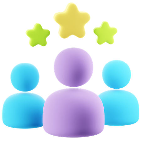 최고의 고객 경험  3D Icon