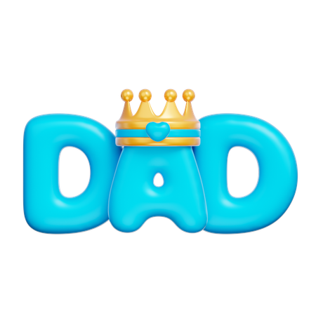 Best Dad  3D Icon