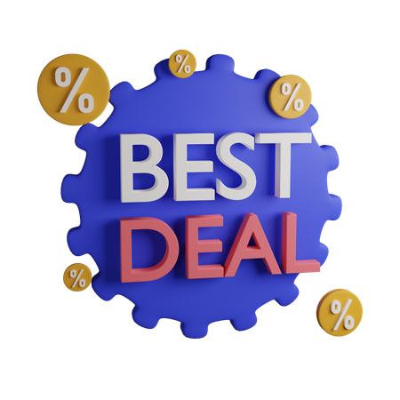 Best Deal  3D Icon