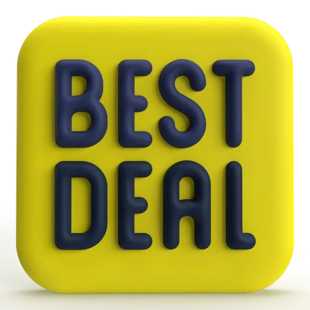 Best Deal  3D Icon