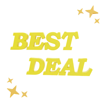 Best Deal  3D Icon