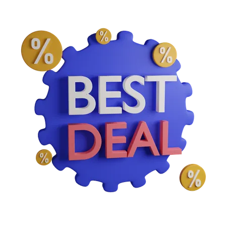 Best Deal  3D Icon