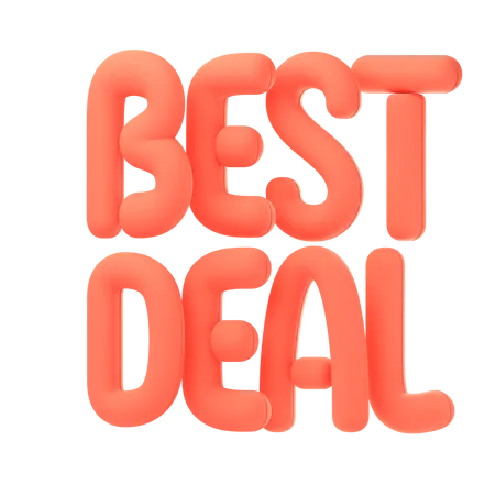 Best deal  3D Icon