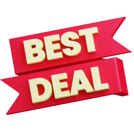 Best Deal Product  3D Icon