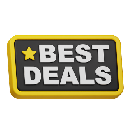 Best Deals  3D Icon