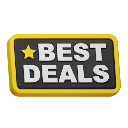 Best Deals  3D Icon