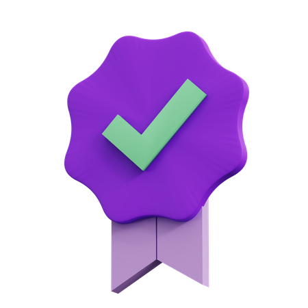 Best Employee Badge  3D Icon