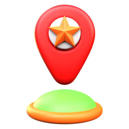 Best Location  3D Icon