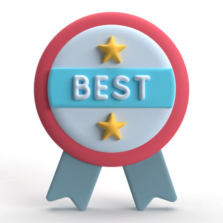Best Medal  3D Icon