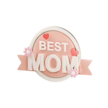 Best mom  3D Icon