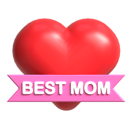 Best Mom  3D Icon