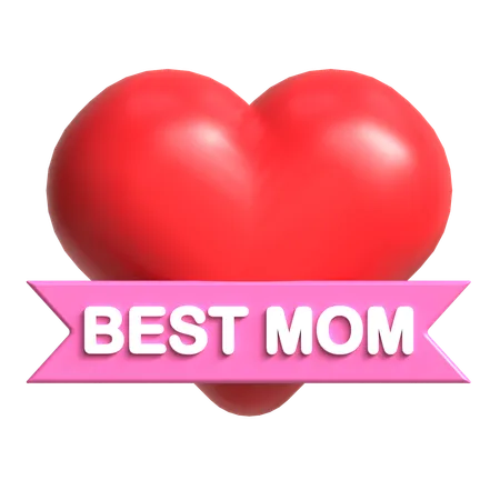 Best Mom  3D Icon