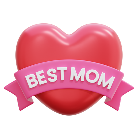 Best Mom  3D Icon