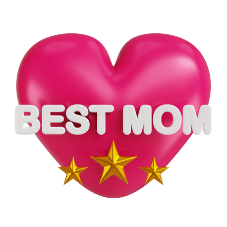 Best Mom  3D Icon