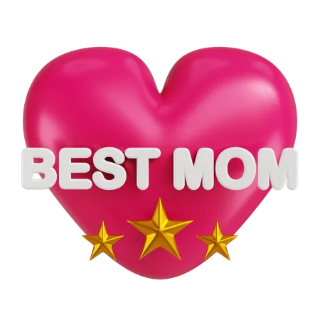 Best Mom  3D Icon