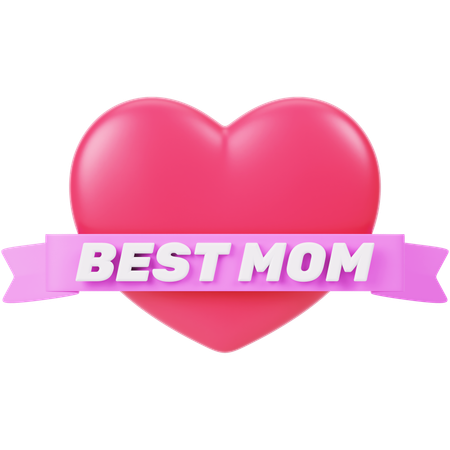 Best Mom  3D Icon
