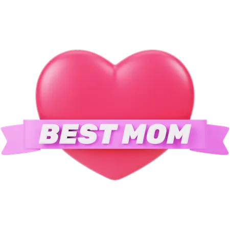 Best Mom  3D Icon