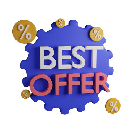 Best Offer  3D Icon