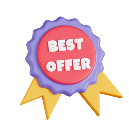 Best Offer  3D Icon