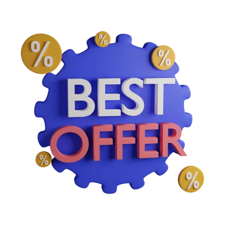 Best Offer  3D Icon