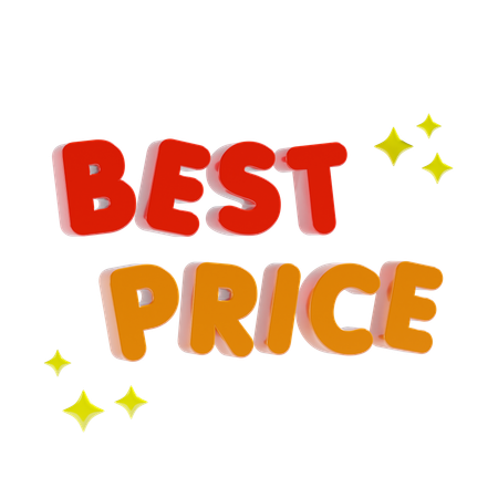 Best price  3D Icon