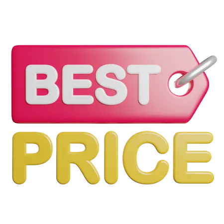 Best Price Sale 3D Icon