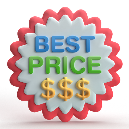 Best Price  3D Icon