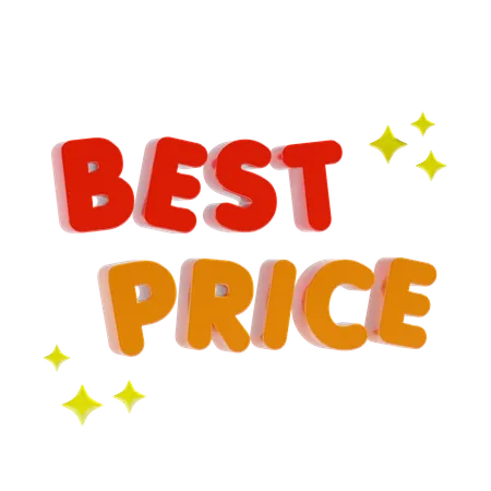 Best price  3D Icon