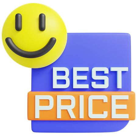 Best Price  3D Icon