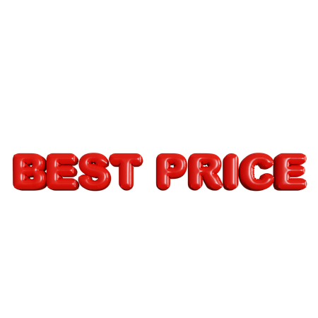 Best Price  3D Icon