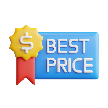 Best Price  3D Icon