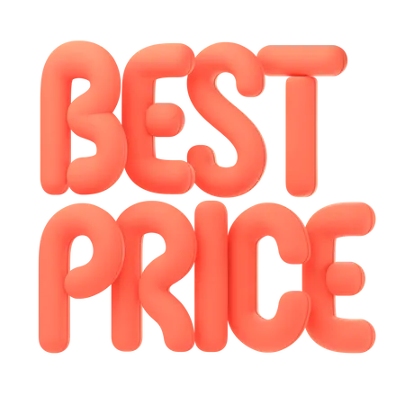 Best price  3D Icon