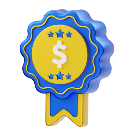 Best Price Badge  3D Icon