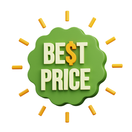 Best Price Product  3D Icon