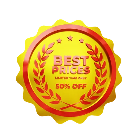 Best Prices 3D Icon