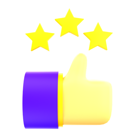 Best Rating  3D Icon