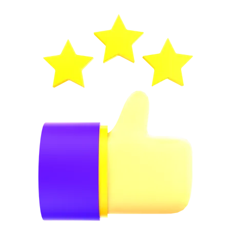 Best Rating  3D Icon