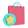 3d best shopping seller logo